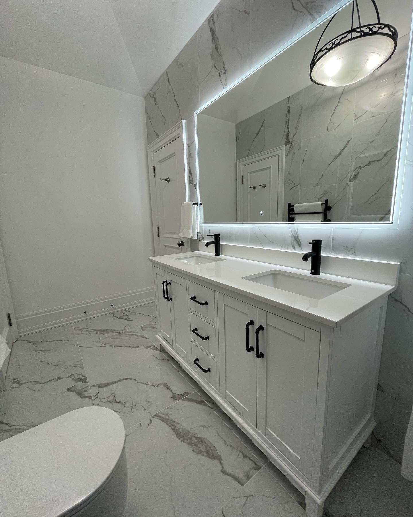 Bathroom renovation in York Mills